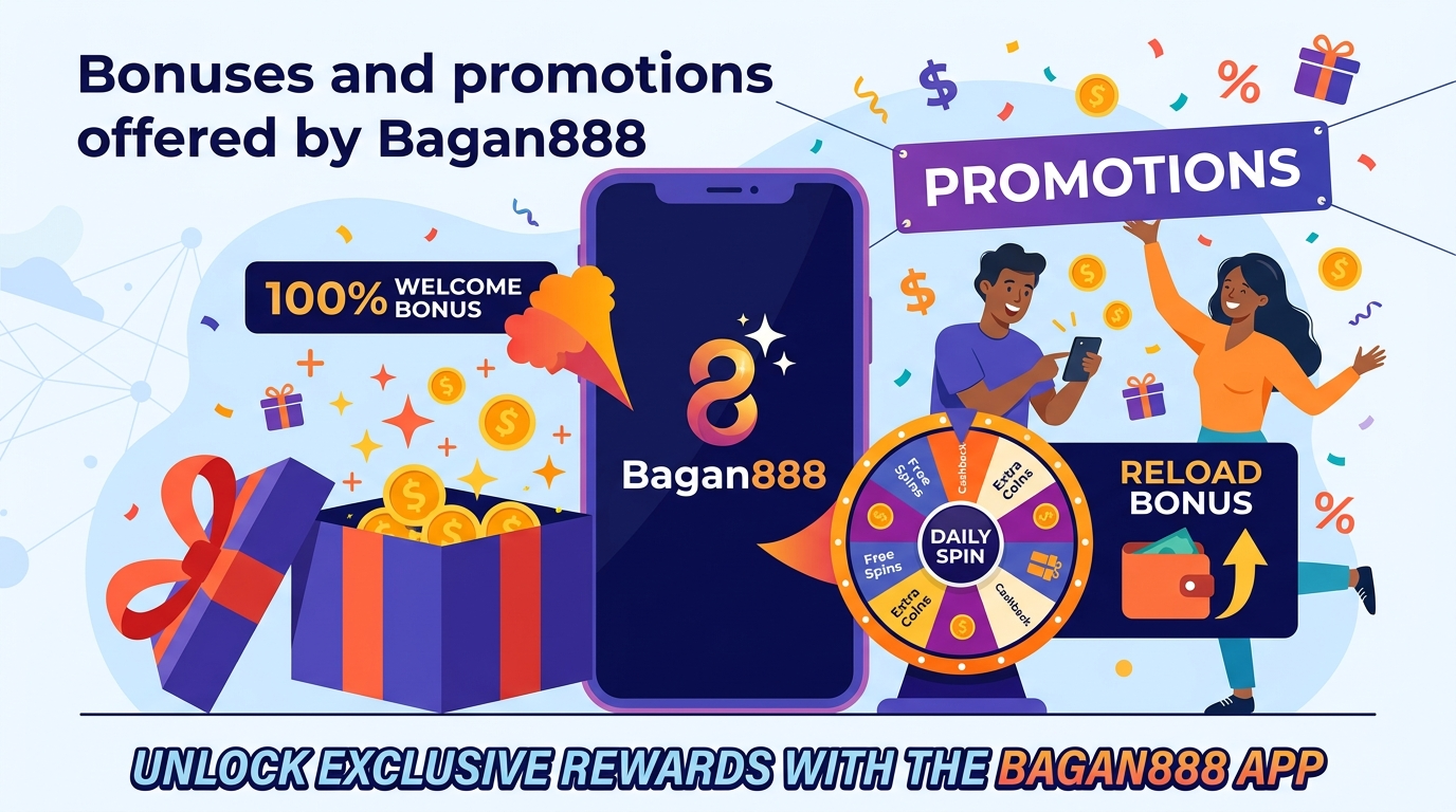 Bagan888 မှ ပေးအပ်သော ဘောနပ်စ်များနှင့် ပရိုမိုးရှင်းများ