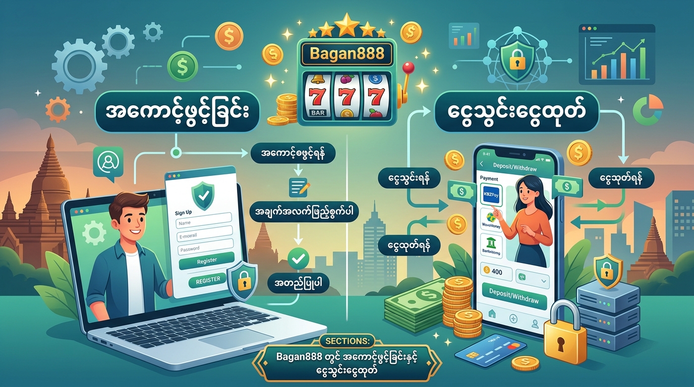 Bagan888 Slot ကာစီနိုဆိုတာ ဘာလဲ။